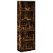 Libreria Rovere Fumo 60x30x189 Cm In Legno Multistrato - Foto miniatura 2
