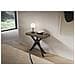 Consolle Allungabile 90x40/196 Cm Saki Premium Small Tortora Gambe Antracite - Foto miniatura 3