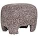 Pouf Nazare - Beige - Poliestere - 41x53x38 Cm - Foto miniatura 1