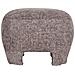 Pouf Nazare - Beige - Poliestere - 41x53x38 Cm - Foto miniatura 3
