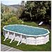Piscina In Acciaio Con Decorazione Nordica enland 730 X 375 X 132 Cm Ovale - Foto miniatura 1