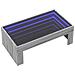 Tavolino da Salotto con LED Infinity Grigio Sonoma 90x50x30 cm - Foto miniatura 3