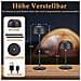 Lampada Da Tavolo A Led Senza Fili, Dimmerabile, Con 3 Temperature Di Colore, Nera - Foto miniatura 4