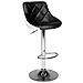 Sgabello Da Bar Bianco E Nero Jasper - Foto miniatura 1