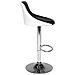Sgabello Da Bar Bianco E Nero Jasper - Foto miniatura 3