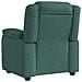 Poltrona Reclinabile in Tessuto Verde Scuro - Foto miniatura 5