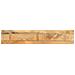 Piano per Tavolo 160x30x3,8cm Rettangolare Legno Massello Mango - Foto miniatura 5