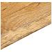 Piano per Tavolo 160x30x3,8cm Rettangolare Legno Massello Mango - Foto miniatura 7