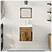 Set di Mobili da Bagno 3 pcs Legno vecchio 41 x 38.5 x 46 cm - Foto miniatura 4