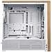 Lancool LAN217W computer case Midi Tower Bianco, Legno - Foto miniatura 3