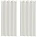 Tende con tende 2 pcs Crema 140x175cm Poliestere - Foto miniatura 1