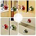 Set Di 3 Maniglie Autoadesive Senza Foratura Per Cucina, Frigorifero, Armadietto, Bagno Green - Foto miniatura 3