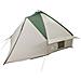 Tenda Teepee con tetto Verde e Bianco 490 x 410 x 210 cm - Foto miniatura 4