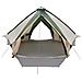 Tenda Teepee con tetto Verde e Bianco 490 x 410 x 210 cm - Foto miniatura 5