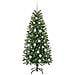 Albero di Natale artificiale con 150 LED Verde 150 cm PE e PVC - Foto miniatura 3