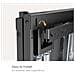 ARM-0801 Supporto TV a parete 2,29 m (90") Nero - Foto miniatura 9
