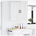 Pensile cucina Bianco Lucido 30 x 31 x 80 cm Legno multistrato - Foto miniatura 4