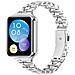 Cinturino In Acciaio Inossidabile Con Perle Compatibile Con Xiaomi 8 Pro / 9 Pro /redmi Watch 4/5 Silver - Foto miniatura 2