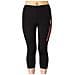 Pantaloni da bagno 3/4 da donna, nero /rosso fenice, taglia 36 - Foto miniatura 1