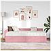 Struttura Letto Angolare con Materasso 2 pcs Grigio Velluto - Foto miniatura 3