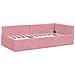 Struttura Letto Angolare con Materasso 2 pcs Grigio Velluto - Foto miniatura 6