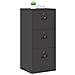 Armadio per File con cassetto Nero 44 x 50 x 106.5 cm - Foto miniatura 3