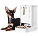 YUMSHARE Dual distributore di cibo e acqua per cani e gatti Acrilonitrile butadiene stirene (ABS) Bianco Universale Alimentatore automatico per animali domestici - Foto miniatura 6