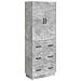 Set di armadi 2 pcs Grigio Cemento 66 x 34,5 x 87 cm - Foto miniatura 1