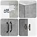 Set di armadi 2 pcs Grigio Cemento 66 x 34,5 x 87 cm - Foto miniatura 7