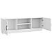 Mobile TV Bianco Lucido 150 x 31 x 47 cm Legno ingegnerizzato - Foto miniatura 3