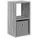 Comodino Grigio Sonoma 25,5 x 22 x 49,5 cm Legno multistrato - Foto miniatura 1