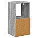 Comodino Grigio Sonoma 25,5 x 22 x 49,5 cm Legno multistrato - Foto miniatura 8