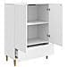 Credenza Bianco 66 x 34,5 x 95 cm Legno ingegnerizzato - Foto miniatura 4