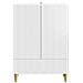 Credenza Bianco 66 x 34,5 x 95 cm Legno ingegnerizzato - Foto miniatura 5