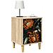 Armadio da Notte LOCHEM 2 pz Rovere Sonoma 36 x 33 x 50 cm - Foto miniatura 3