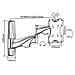 FlexoElegant 37-2020T Supporto a Parete per Schermi LED / LCD / PLASMA 17-37'' Portata Max 30Kg - Foto miniatura 2