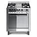 Cucina a Gas M75GV 4 Fuochi a Gas Forno a Gas Classe A Dimensioni 70 x 50 cm Colore Inox Serie Maxima 70 - Foto miniatura 4