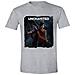 Uncharted - The Lost Legacy Cover - Heather Grey (T-Shirt Unisex Tg. XL)  - Foto miniatura 1