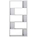 Scaffale In Colore Bianco Con 5 Ripiani Orilla - Foto miniatura 4