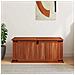 Cassapanca 90x45x40 Cm In Legno Massello Di Acacia - Foto miniatura 5