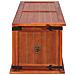 Cassapanca 90x45x40 Cm In Legno Massello Di Acacia - Foto miniatura 8