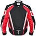 Giacca Cordura Moto Tessuto Impermeabile Sport Touring Sfoderabile Rosso L - Foto miniatura 3