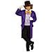 Travestimento Da Willy Wonka Della Fabbrica Di Cioccolato Per Bambino - Taglia: 3/4 Anni (104 Cm)  - Foto miniatura 1