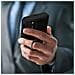 Cover Samsung Galaxy A41 Bi-materia Anello Magnetico Stand Nero - Foto miniatura 2