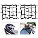 Casco Del Motociclo Rete Di Carico Netto 2 Pack Ausiliario Netto La Bici Del Motociclo Di Carico Di Copertura Atv Con Ganci Elastico Stretchable - Foto miniatura 1