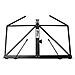 Mus25-bk Desktop Sheet Music Stand - Supporto Pieghevole Da Tavolo Musicale Con Carry Bag - Foto miniatura 3