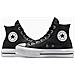 Scarpe Chuck Taylor All Star Lift Leather Hi Taglia 37.5 Codice 561675c Nero - Foto miniatura 7