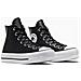 Scarpe Chuck Taylor All Star Lift Leather Hi Taglia 37.5 Codice 561675c Nero - Foto miniatura 8