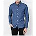 Camicia Uomo Leggera In Piqué Bianco - Foto miniatura 5