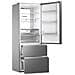 Frigorifero 3 Porte HTW7720ENMP 3D 70 Serie 7 Total No Frost Classe E Capacità Lorda 483 Litri Colore Grigio - Foto miniatura 7